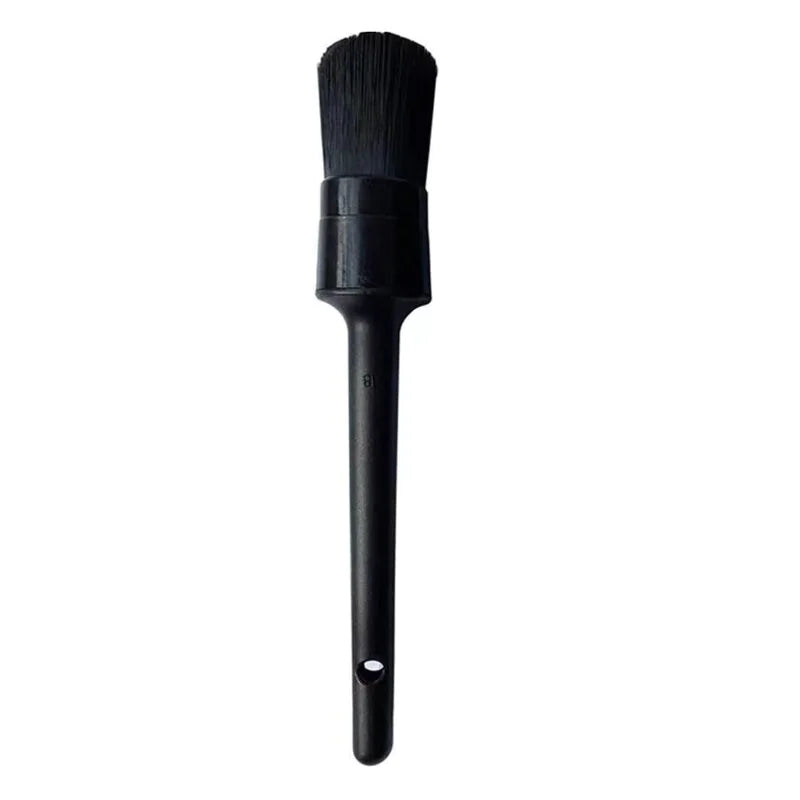 5PC Auto Detailing Brush Set Boar Hair for Wheels & Interiors