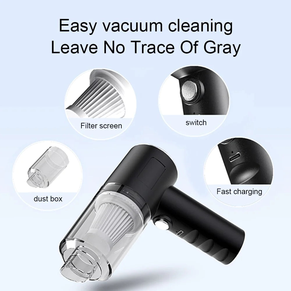 120W Portable Car Vacuum Cleaner