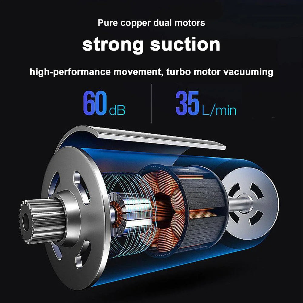 120W Portable Car Vacuum Cleaner