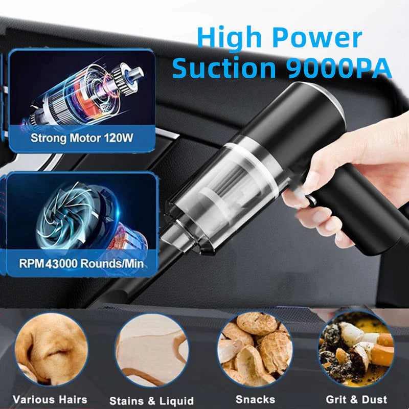 120W Portable Car Vacuum Cleaner