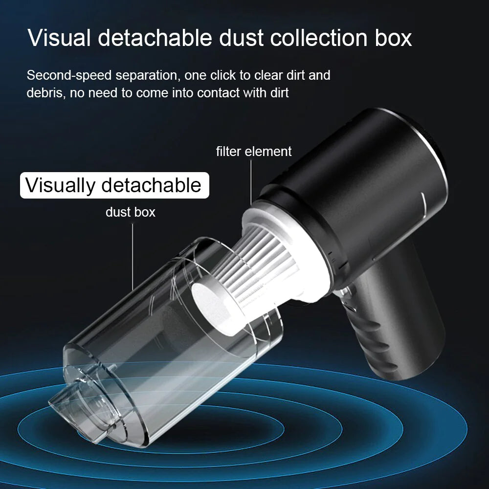 120W Portable Car Vacuum Cleaner